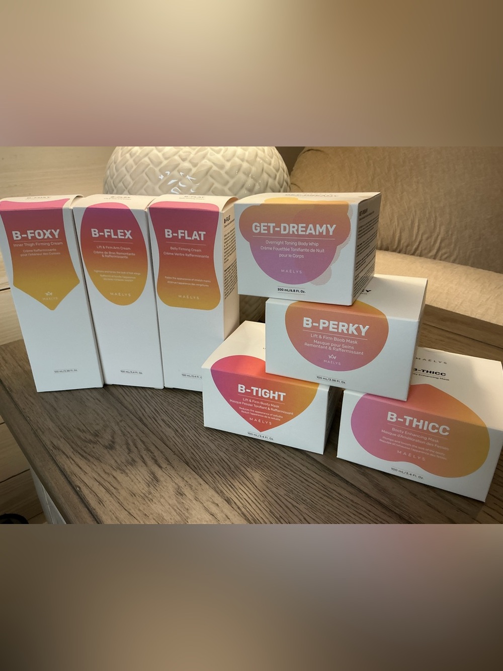 NEW - Maelys B-Perky & Body Care complete Set